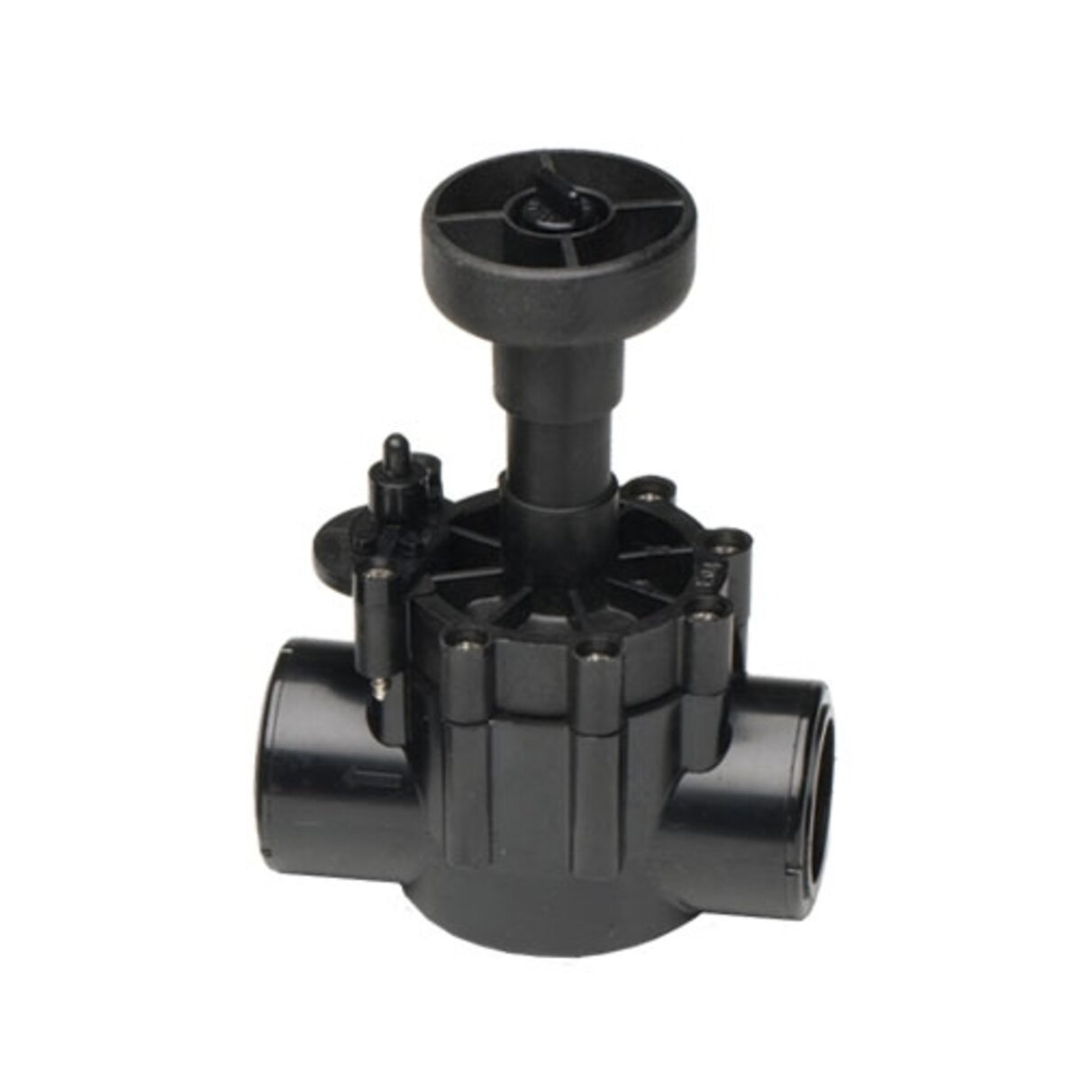 Toro In-Line Valve 254 Plastic 1 in. w/ Flow Control MIPT x Barb
