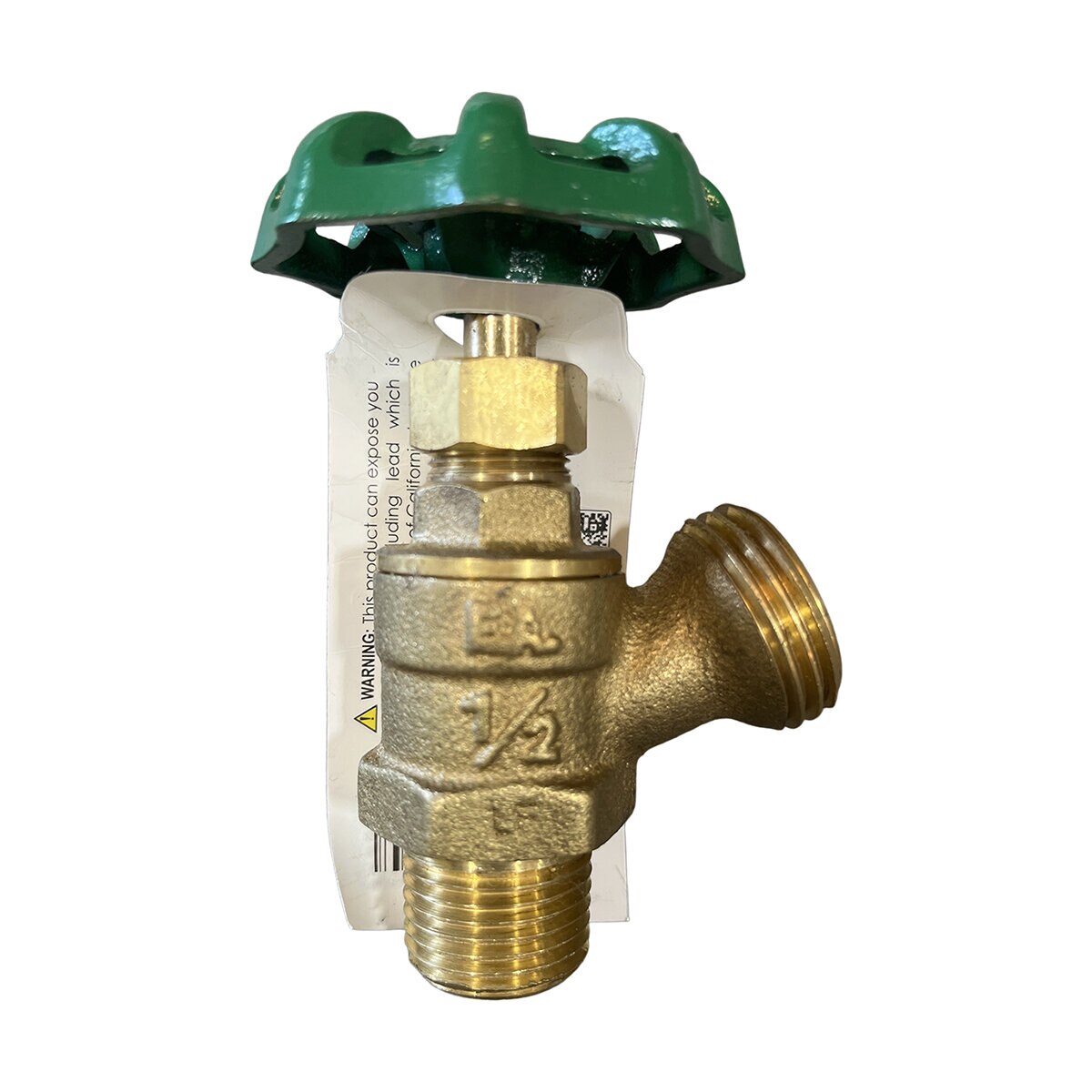 Brass Led Free Boiler Drain MIP 1/2" 696-005
