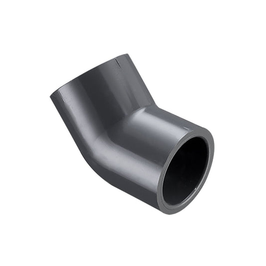 817-005  1/2 PVC 45 Ell Soc Sch 80 |Spears