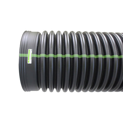 ADS N-12 Solid Pipe Wb Recycled Resin 12 in. x 20 ft.
