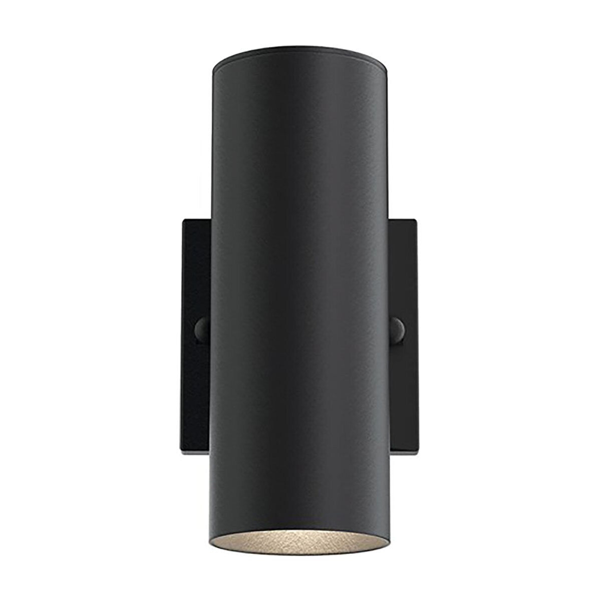 Kichler-15079BKT- 15079 Up & Down Accent Deck Light Textured Black
