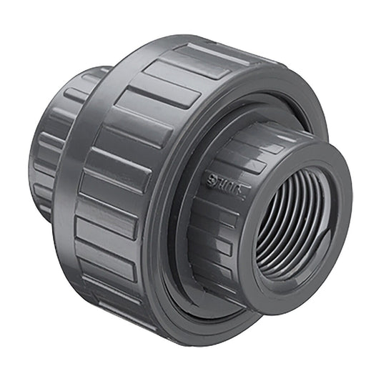 Sch 80 PVC Union 2000 1 in. FIPT w/ FKM O-Rings