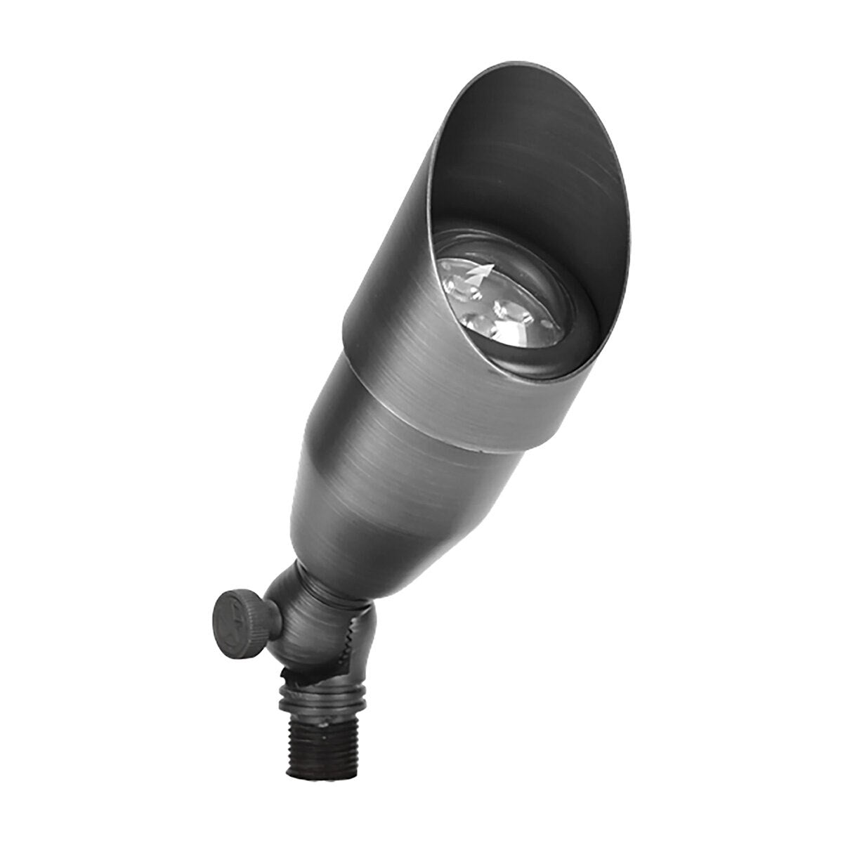 Unique  INTR-NL-BK  Intrepid Up Light Brass Housing Black Finish No Lamp