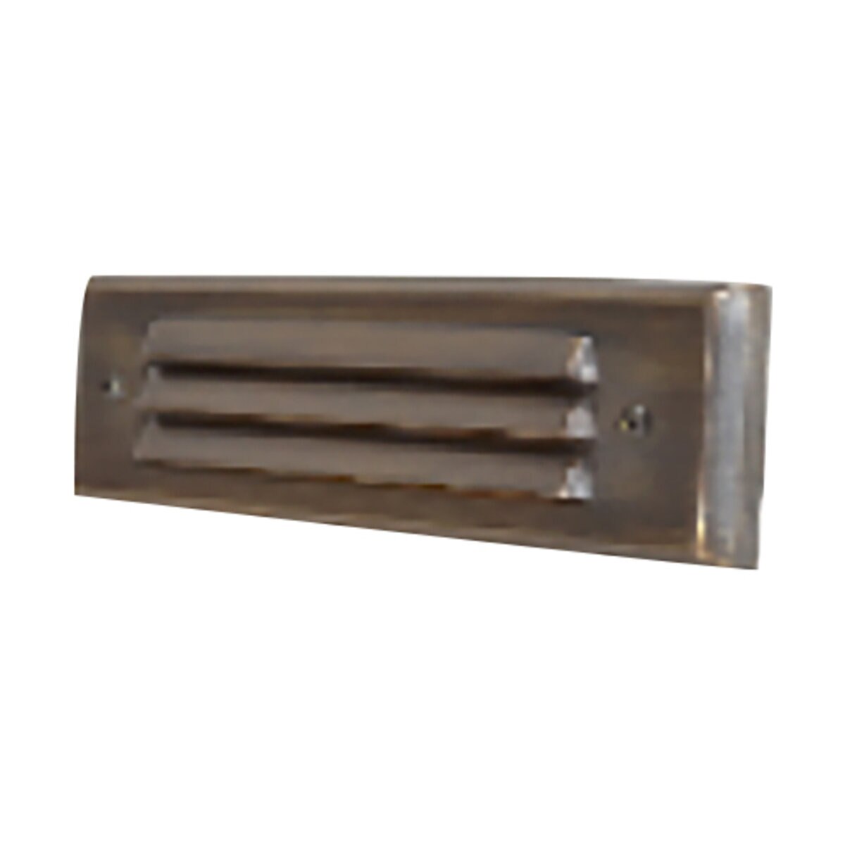 Unique  VO8H-L427-FM-P Voyager 8 in. Flush Mount Hood Step Light Weathered Brass 4W 2700K LED Painted