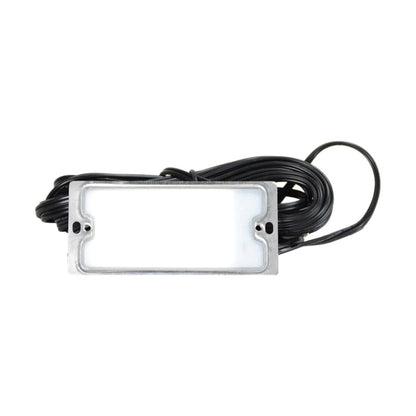 Unique SV8L-L427-FM-P Sovereign 8 in. Flush Mount Louver Step Light Weathered Brass 4W 2700K LED Painted
