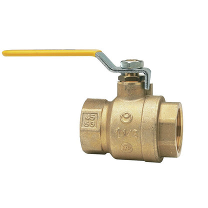 Watts  0547106P  Fbv-3C 1 1/2" Brass Ball Valve Trd 0806