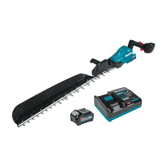 Makita Max XGT Brushless Cordless Single-Sided Hedge Trimmer Kit 30 in. 40V w/ Battery (4.0Ah) GHU05M1