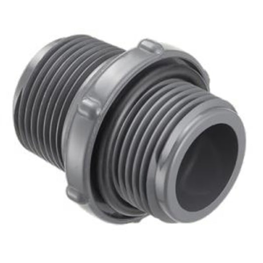 Spears Manifold Nipple 1 in. MIPT x MIPT with O-Ring