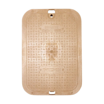 NDS Standard Valve Box Rectangle 14 in. x 19 in. x 12 in.H Sand Box/Sand Lid Overlapping ICV