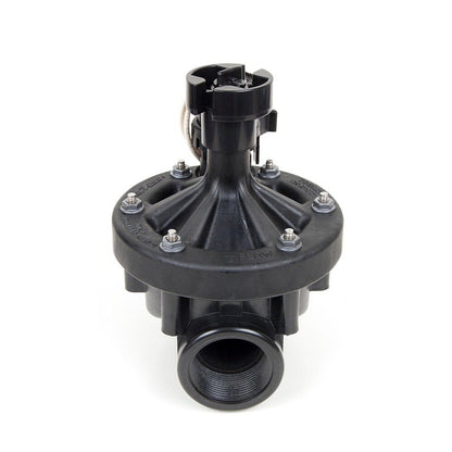 Rain Bird PEB Industrial Valve Plastic w/ IVM Solenoid w/ Flow Control 1-1/2 in. FIPT