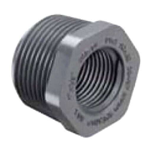 Spears Reducing Bushing Sch 80 PVC 1-1/4 in. x 3/4 in. Mpt x Fpt