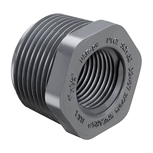 Spears Reducing Bushing PVC 1-1/2 in. x 1/2 in. Mpt x Fpt