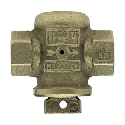 Mueller  H-10284-NL Stop And Waste Valve 1 in. No Lead