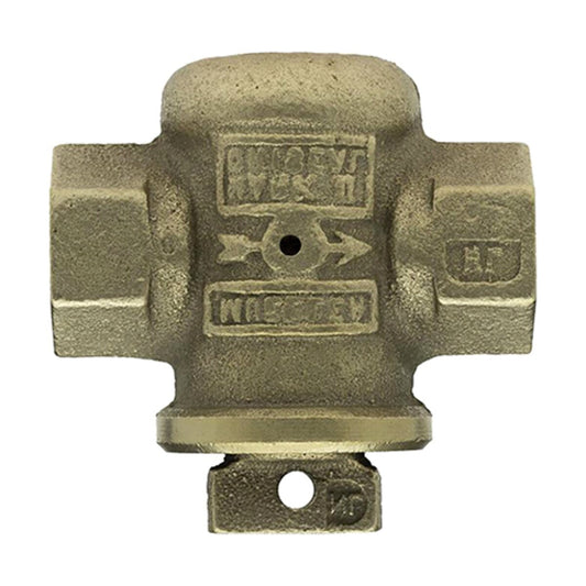 Mueller  H-10284-NL Stop And Waste Valve 1 in. No Lead