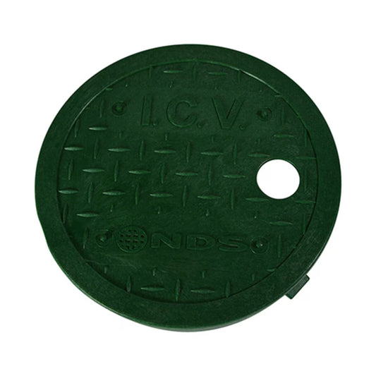 NDS Valve Box Lid (only) Overlapping Green Plastic 6 in. Round Lid Only