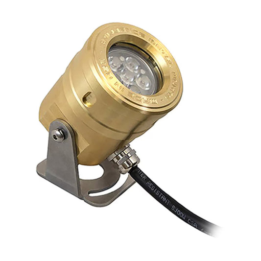 ADJ-AQUABEAM-7-3000-60  Brilliance Adjustable Brass Aquabeam MR16 7W 3000K 60 Deg