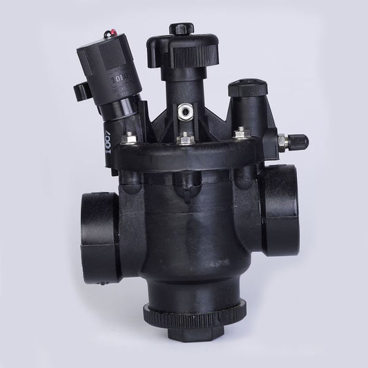 Toro P220 Angle Valve Plastic 1 in. w/ Flow Control w/ DC Latching Solenoid FIPT x FIPT