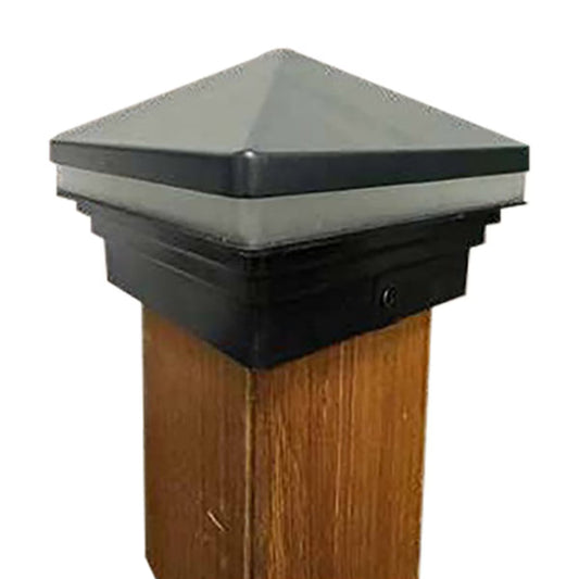 ABR Lighting: -WML-01-CAP-BLK-Veronese Cap Light Black