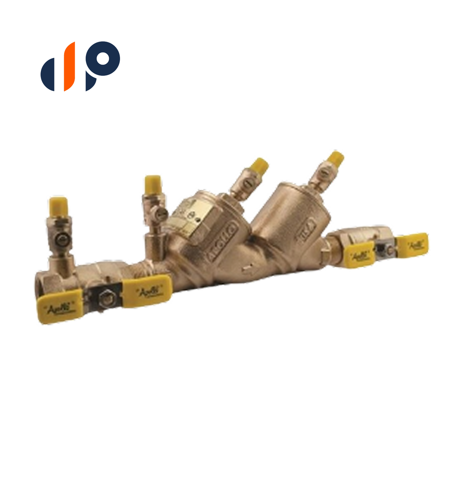4A-107-A2  Apollo 4A Double Check Valve Assembly 1-1/2 in. Bronze with Ball Valves | 4A-107-A2