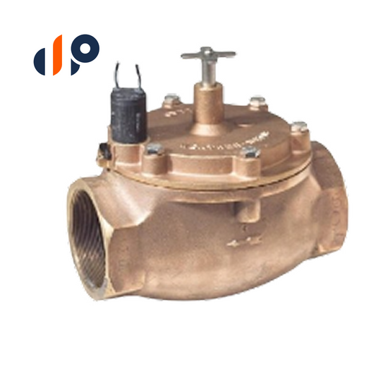 Weathermatic  8200CR-30D  Globe Valve 8200 Brass 3 in. w/ Flow Control FIPT x FIPT