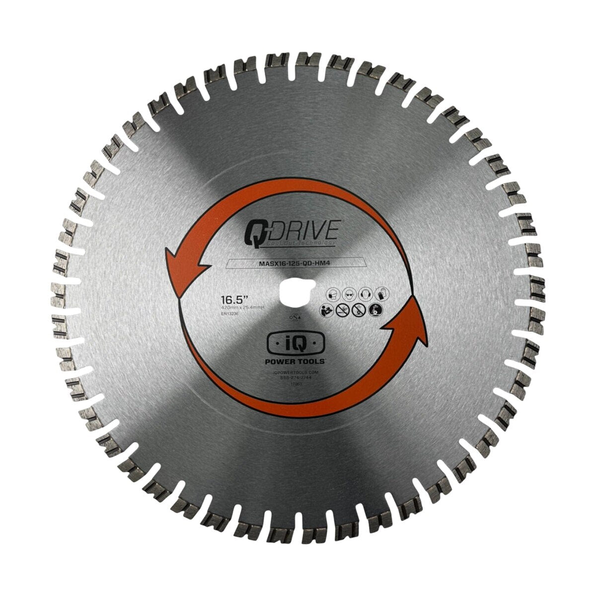 IQ Power Tools 16.5 in. Q-Drive HM4 Extreme Hard Material Blade