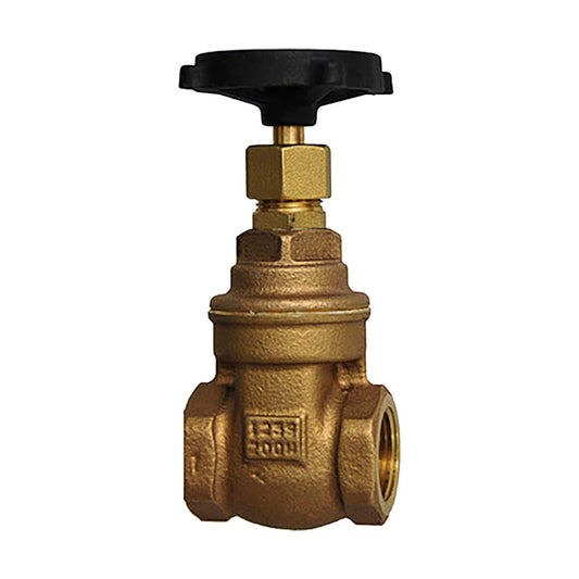 Hammond  606-64-2  Gate Valve Bronze Non-Rising Stem 2 in. Threaded