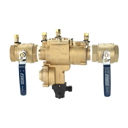 F1315  FEBCO 860 In-Line Reduced Pressure Zone Assembly w/ Ball Valves 1-1/2 in. with Flood Sensing Capability (Sensing Upgrade Kit Sold Separately) | F1315