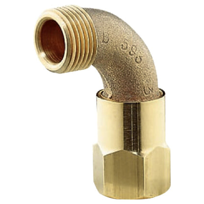 Brass Swivel Elbow 3/4 in. FPT X 3/4 in. GHT