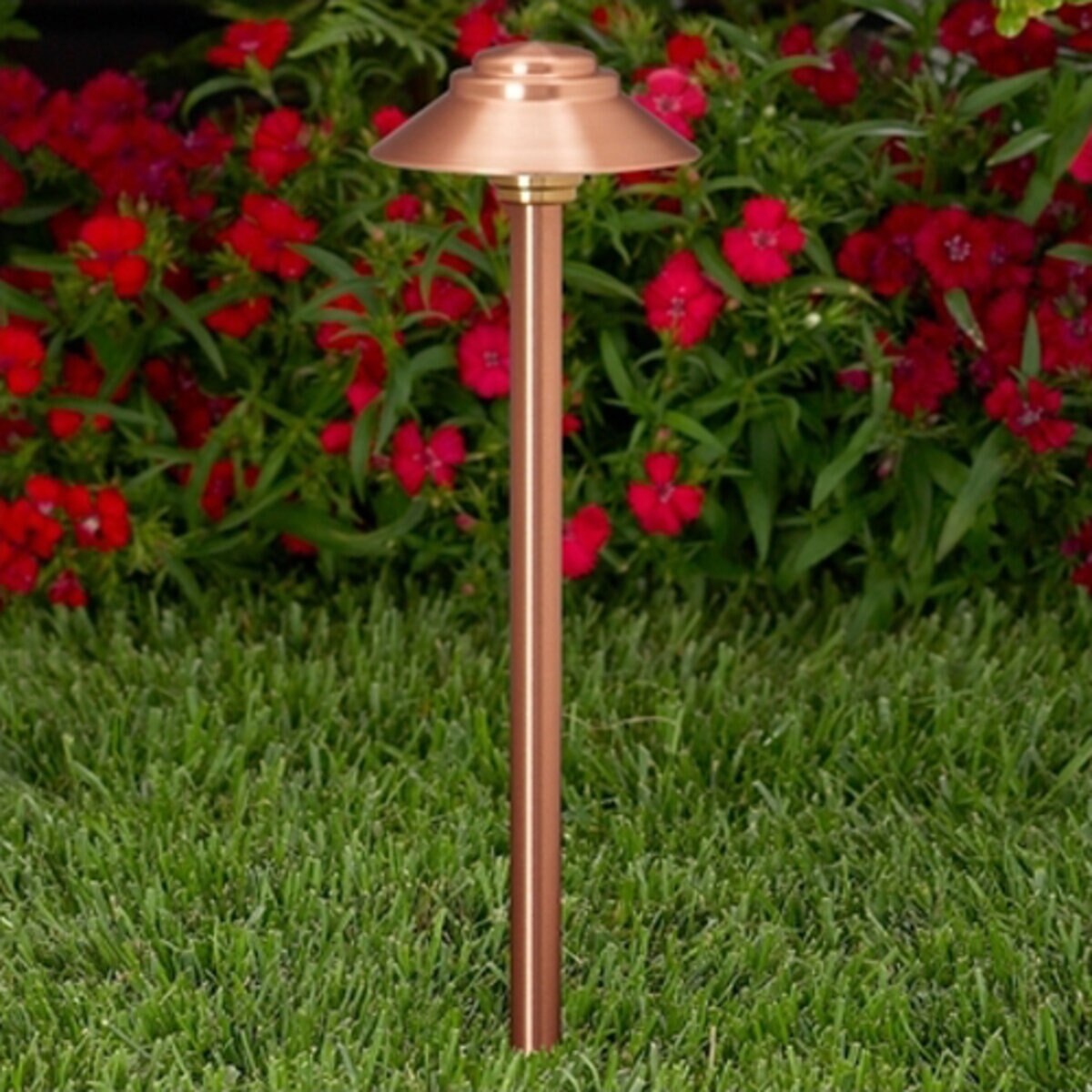 Vista PR-2128 Path Light Copper Housing Copper Finish No Lamp