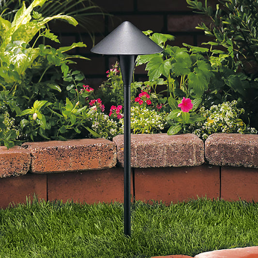 Vista PR-6500 Path Light Aluminum Black Finish 5W 3000K LED