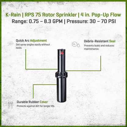 K-Rain RPS 75 Rotor 4 in. Pop-Up