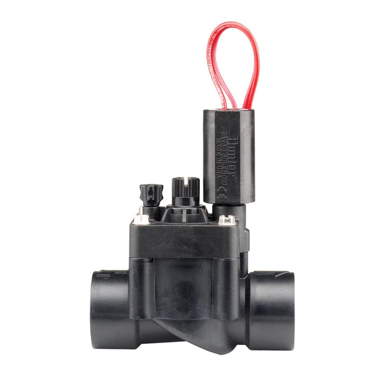 Hunter PGV Globe Jar Top Valve Plastic 1 in. w/ Flow Control MIPT x MIPT