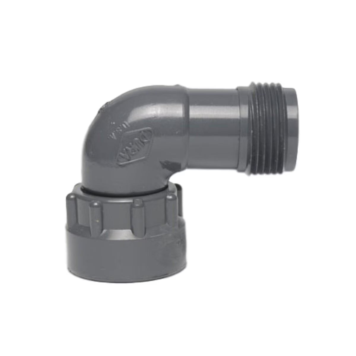 Dura  306-009  Manifold 90 Degree Elbow 1 in. Mipt X Swivel w/o - Ring