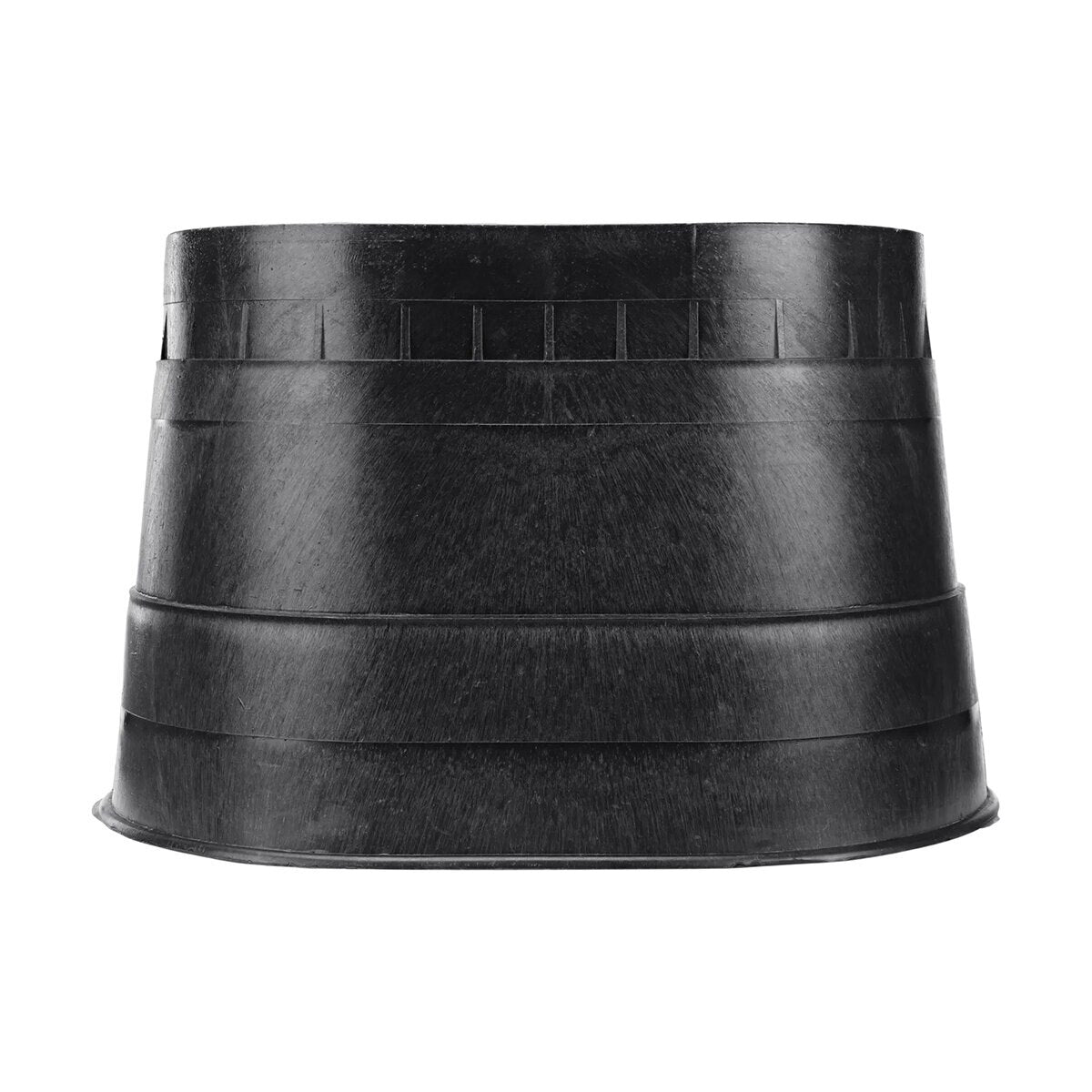NDS Residential Valve Box Oval 8 in. x 12 in. x 10 in.H Black Box Box/Green Lid Drop-in CV