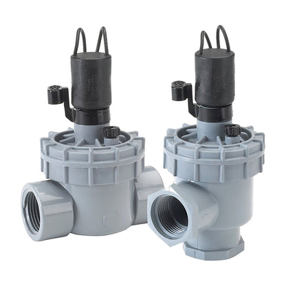 Irritrol Globe Valve 1 in. w/ Flow Control Male x Barb