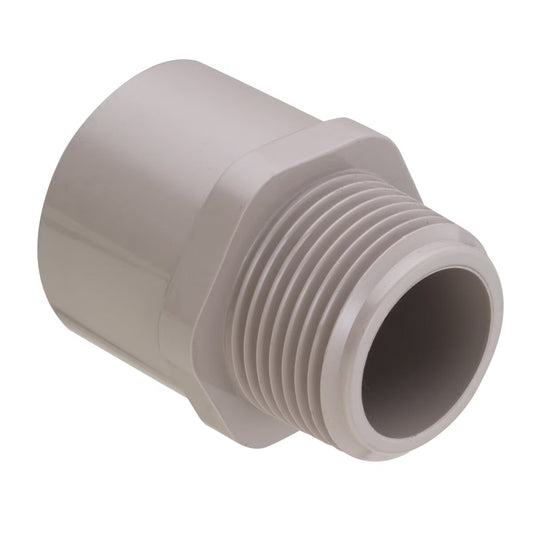 436-020UV  Sch 40 UV Resistant PVC Male Adapter 2 in. MIPT x Socket | Spears