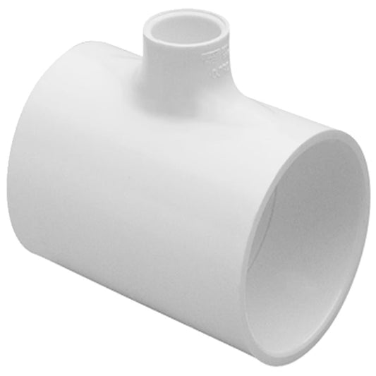 401-532  Sch 40 PVC Reducing Tee 6 in. x 4 in. Socket