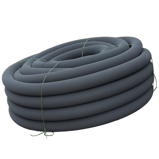 ADS 6 in. x 100 ft. Single Wall Pipe Perforated w/ Black Sock