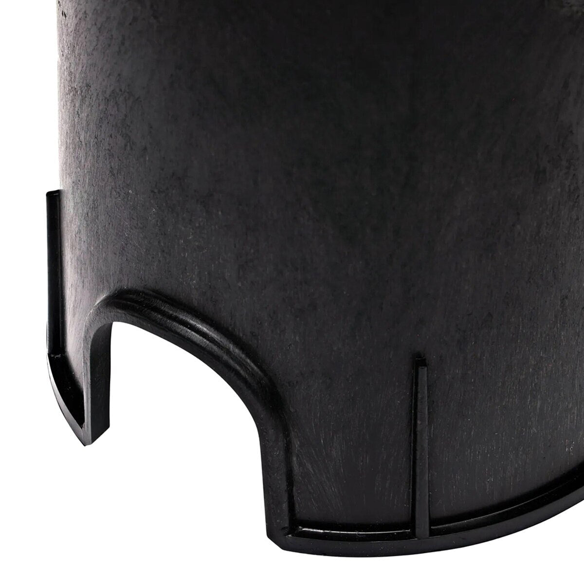 NDS Snap-In Box & Cover Black Body Round w/ Overlapping Green Lid 6 in.