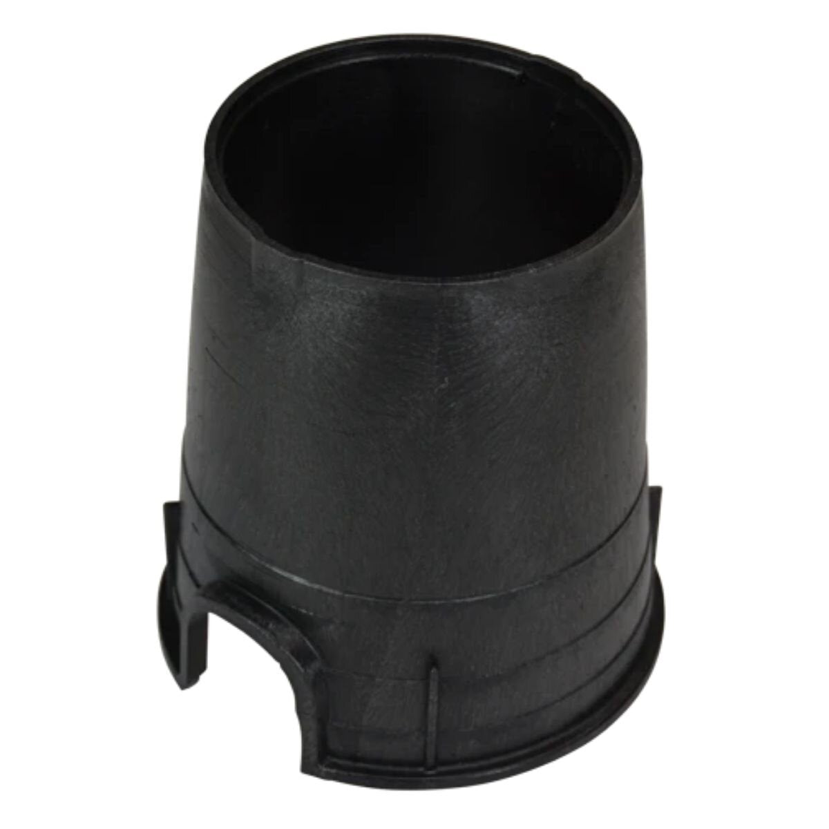 6 in. Round Box Only Black NDS