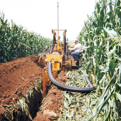 ADS 3 in. x 100 ft. Single Wall Pipe -Perforated w/ Sock