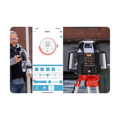 Plott PRL900HT Bluetooth Green Rotary Laser