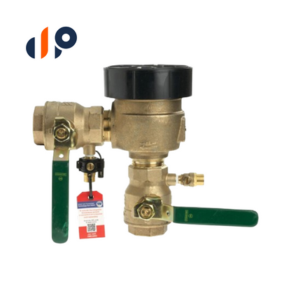T792014  Watts LF800M4 Anti-Siphon Pressure Vacuum Breaker w/ Ball Valves 1-1/2 in. Lead Free Bronze w/ Freeze Sensing Capability (Sensing Upgrade Kit Sold Separately) | T792014