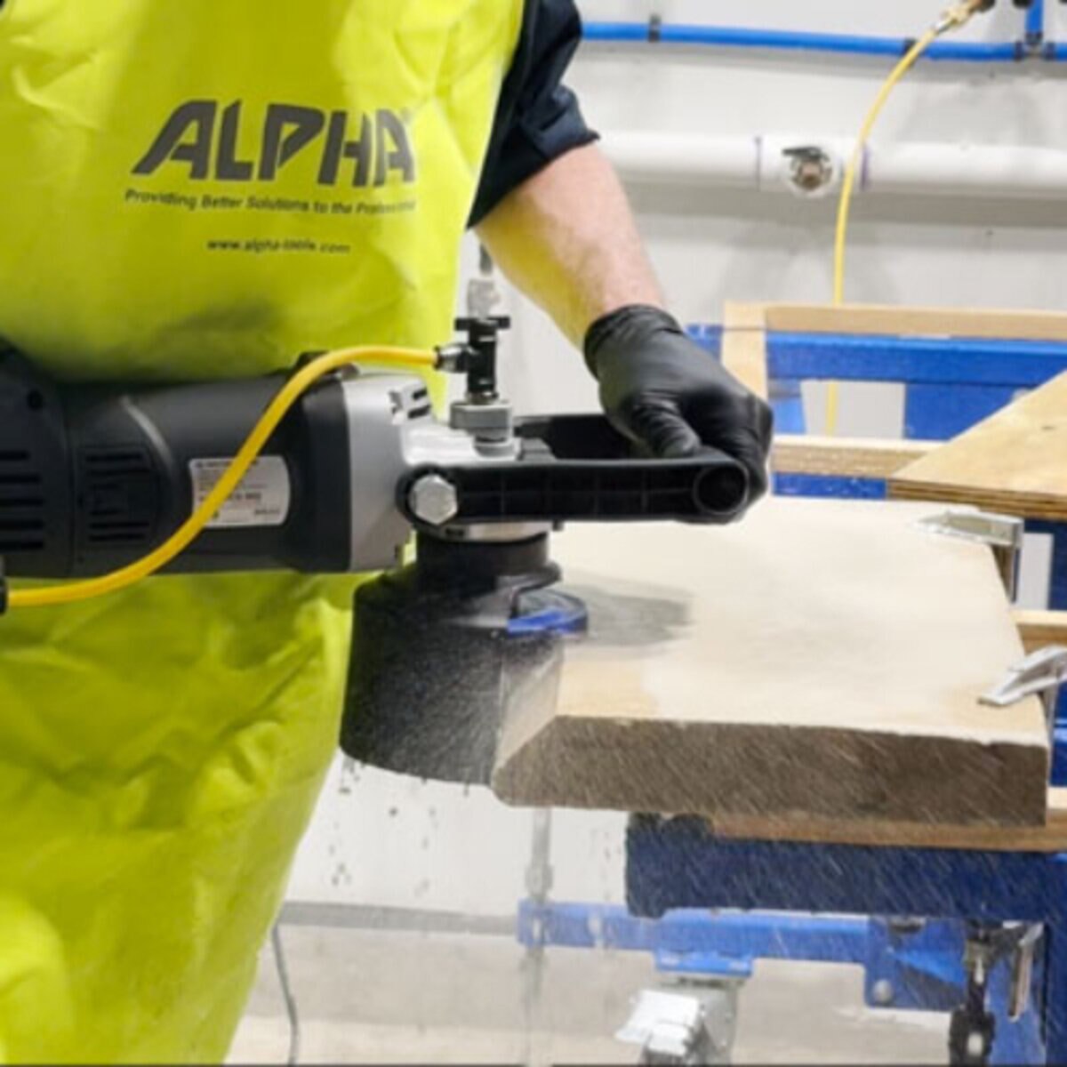 Alpha ECG-900 Wet High-Speed Grinder 9 in.
