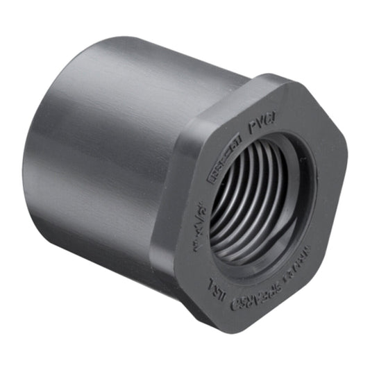 838-335 Sch 80 PVC Reducer Bushing Flush Style 3 in. x 1 in. Spigot x FIPT | Spears