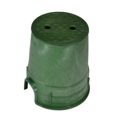 6 in. ROUND GRN BOX/GRN CVR ICV