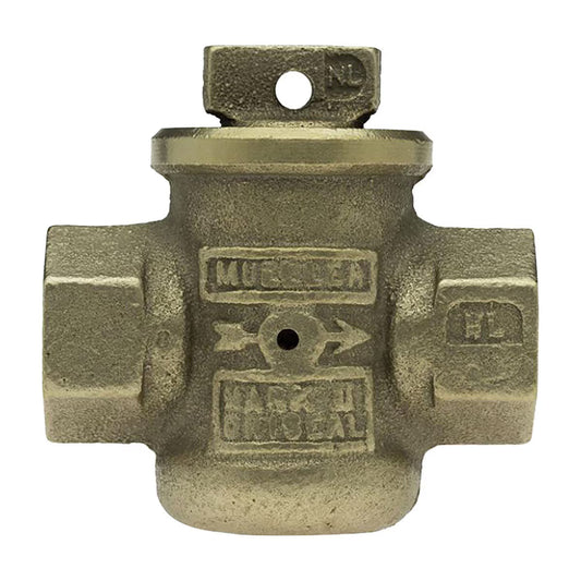 Mueller H10284-N1  Stop & Waste Valve Lead Free 1 in.