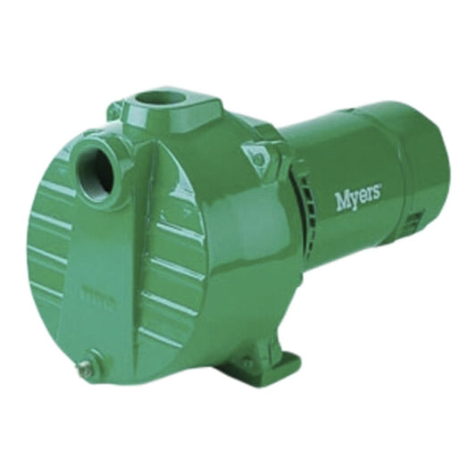 Myers QP Centrifugal Pump Self-Priming 2 HP 230V 1 Phase Cast Iron
