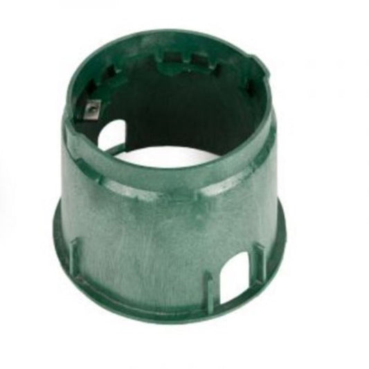 Carson Valve Box Only Green 10 in. Round 2 Mousehole