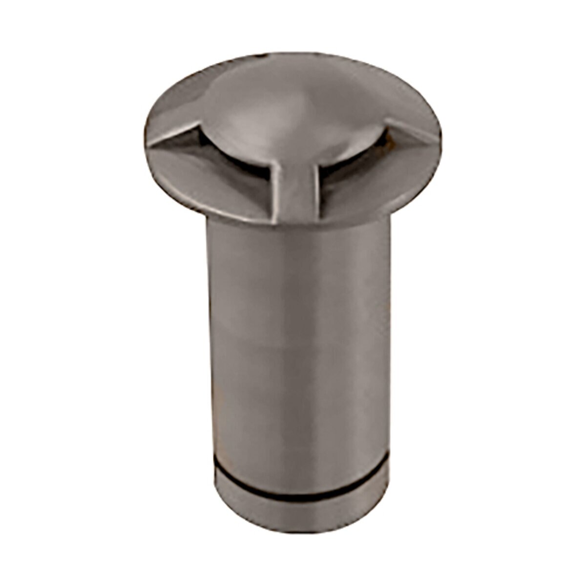 VersaBeam VB-07-NI-3000  Brass Round Quad Slot Flange in Nickel Finish